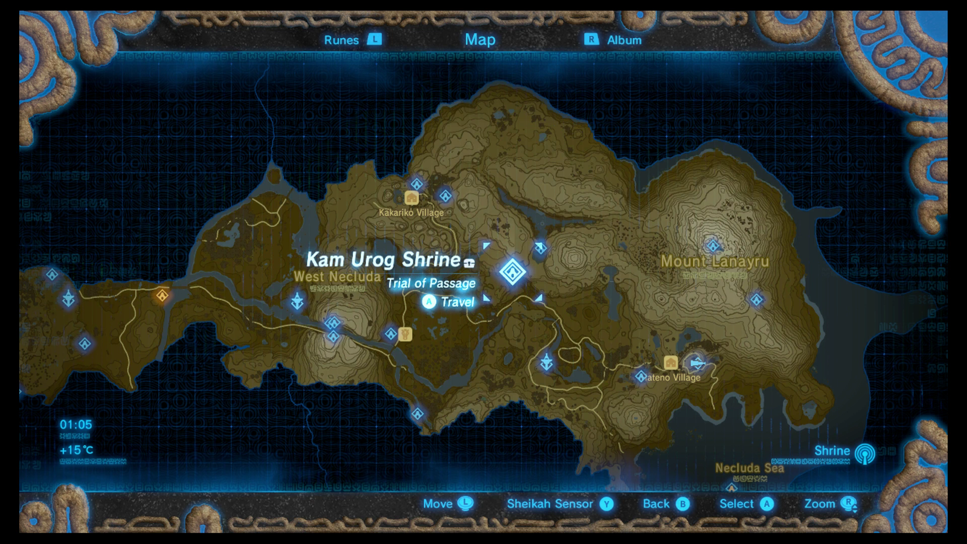 Zelda Kam Urog, Cursed Statue Quest and Trial of Passage solution in